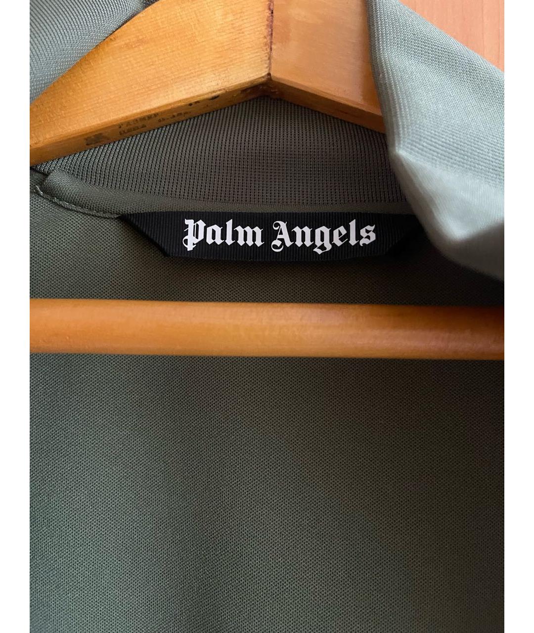 PALM ANGELS Хаки спортивная куртка, фото 3