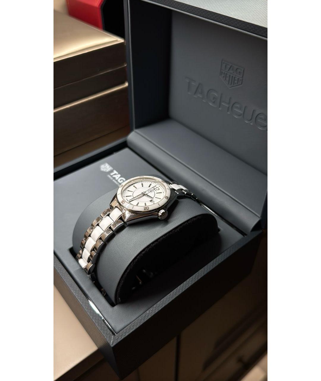 TAG HEUER Белые часы, фото 5