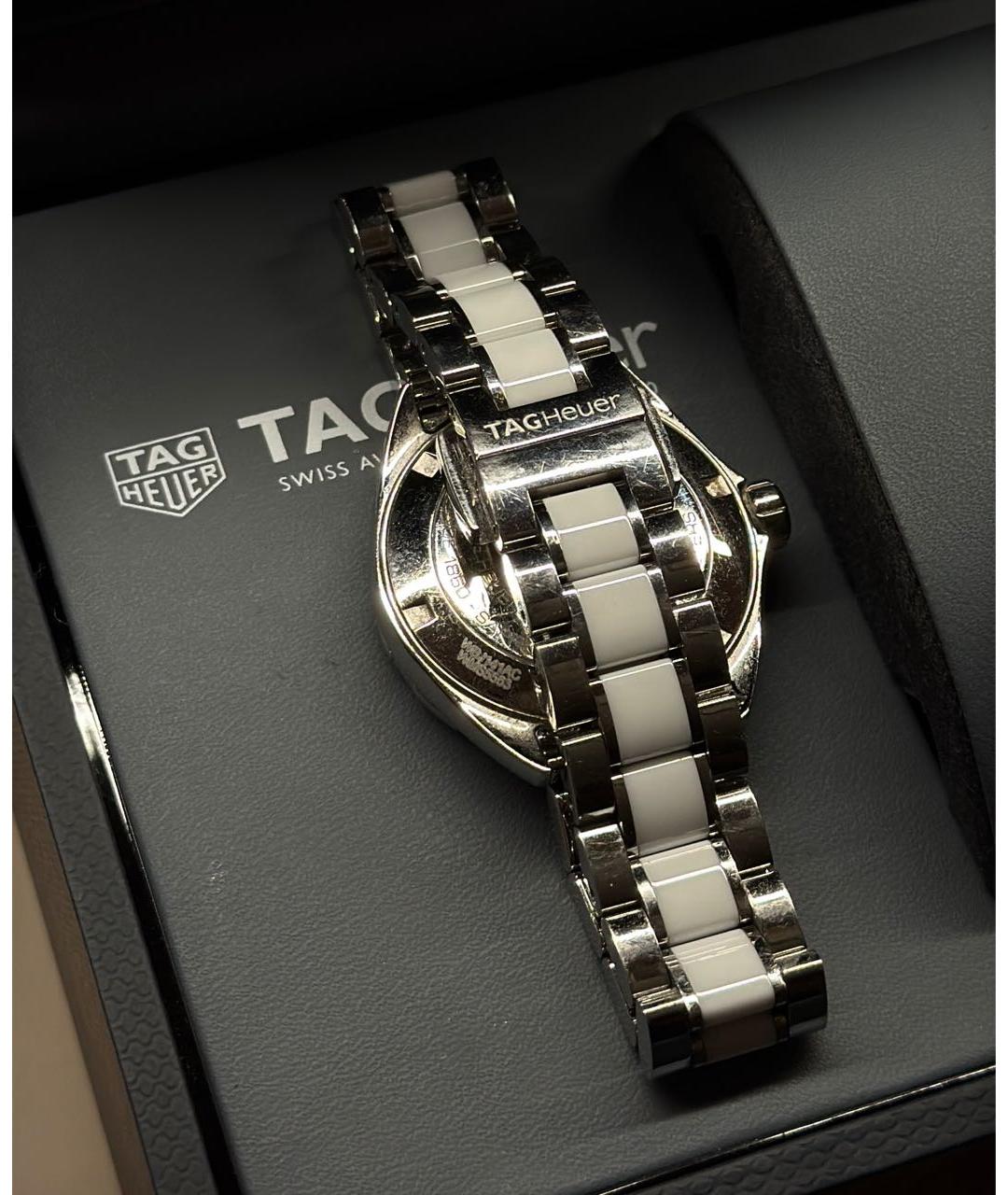 TAG HEUER Белые часы, фото 4