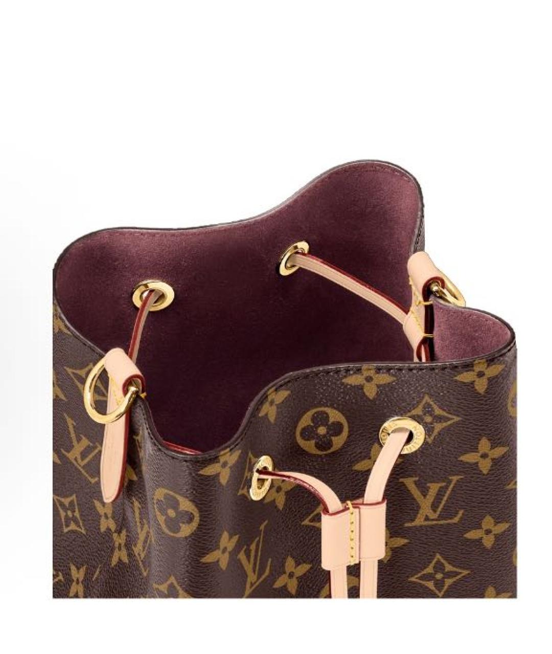 LOUIS VUITTON Коричневая сумка через плечо, фото 4