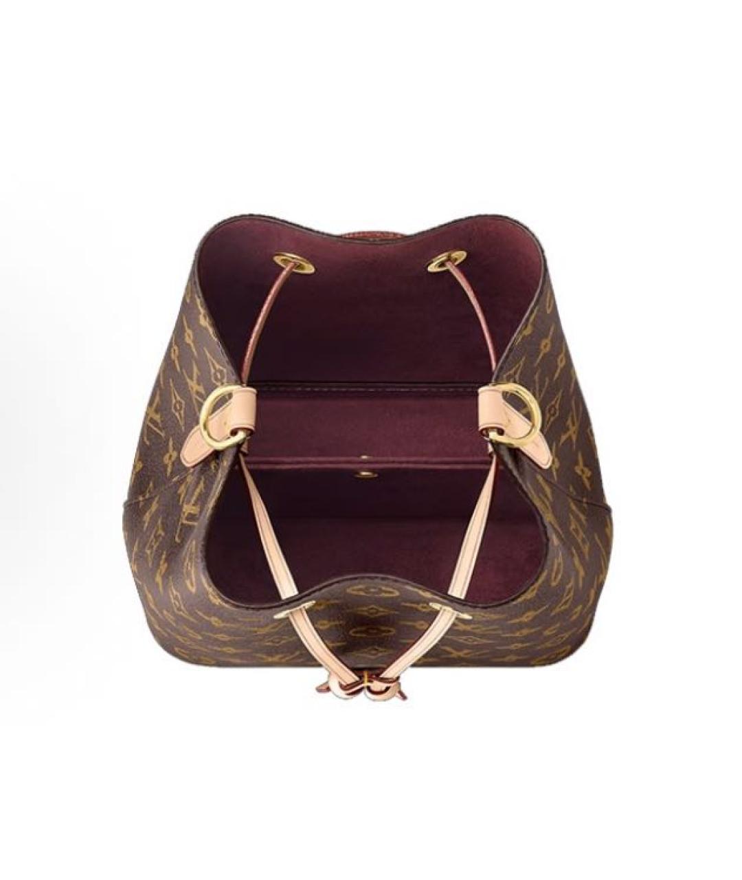 LOUIS VUITTON Коричневая сумка через плечо, фото 3