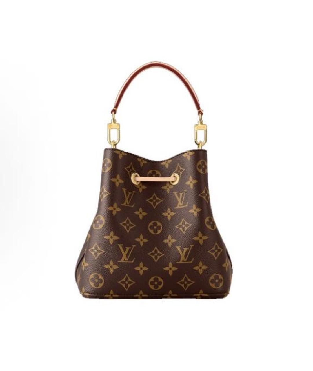 LOUIS VUITTON Коричневая сумка через плечо, фото 2