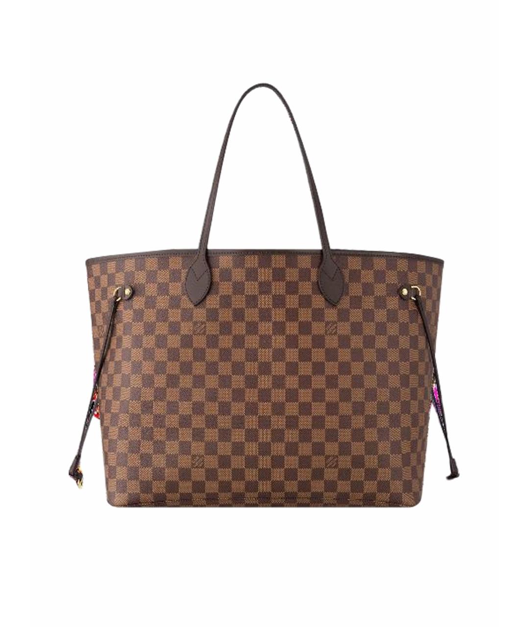 LOUIS VUITTON Коричневая сумка тоут, фото 1
