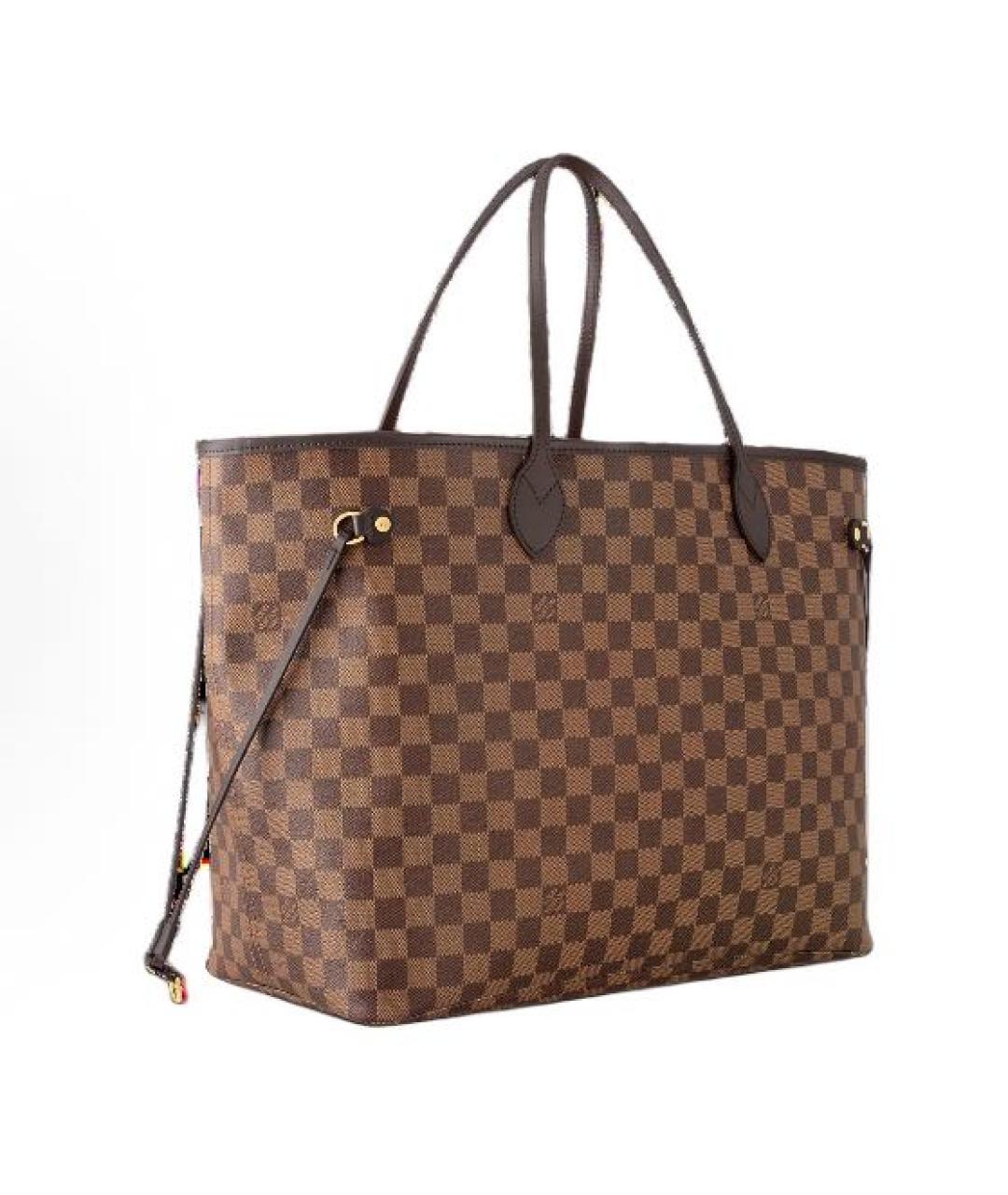 LOUIS VUITTON Коричневая сумка тоут, фото 2
