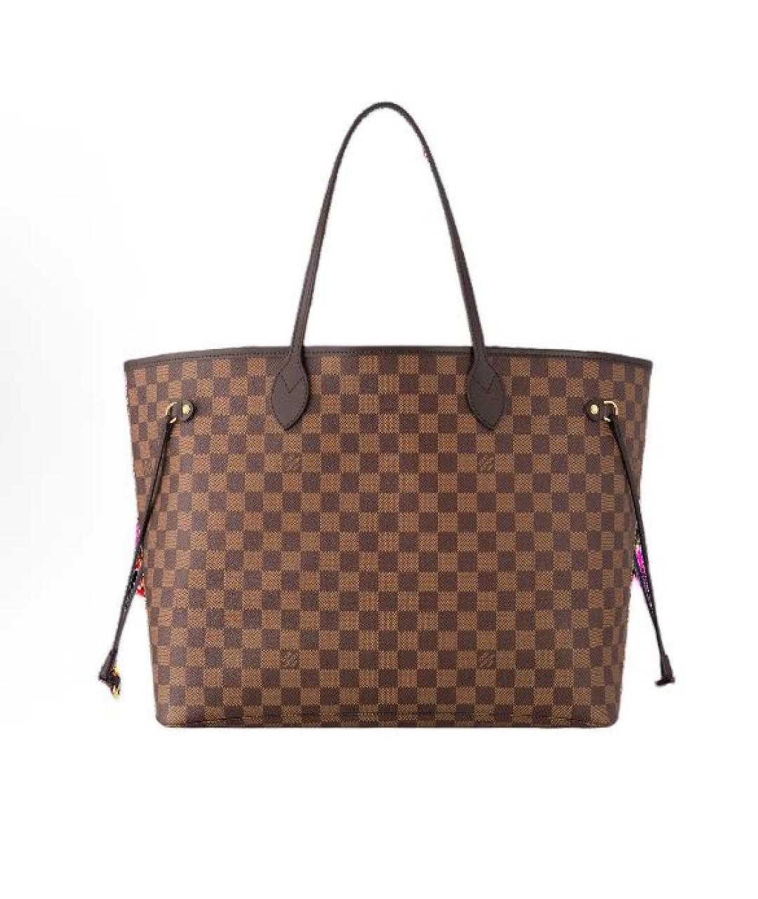 LOUIS VUITTON Коричневая сумка тоут, фото 5