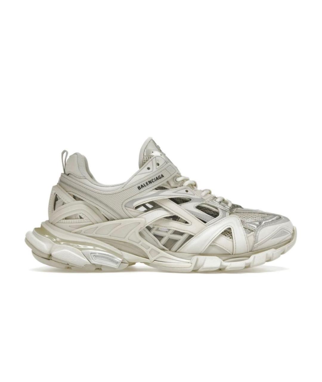BALENCIAGA Белые текстильные кроссовки, фото 1