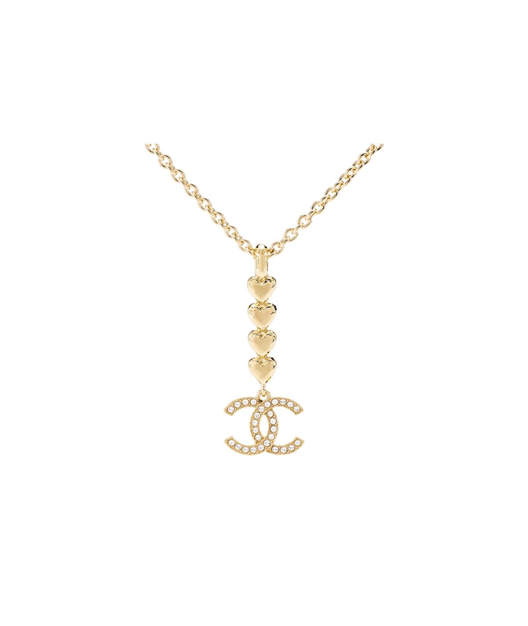 CHANEL Золотая металлическая цепочка, фото 1