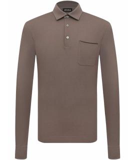 ERMENEGILDO ZEGNA Поло с длинным рукавом
