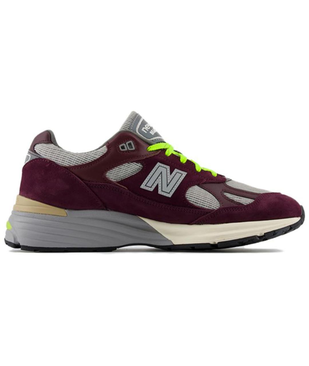 NEW BALANCE Бордовые кроссовки, фото 2