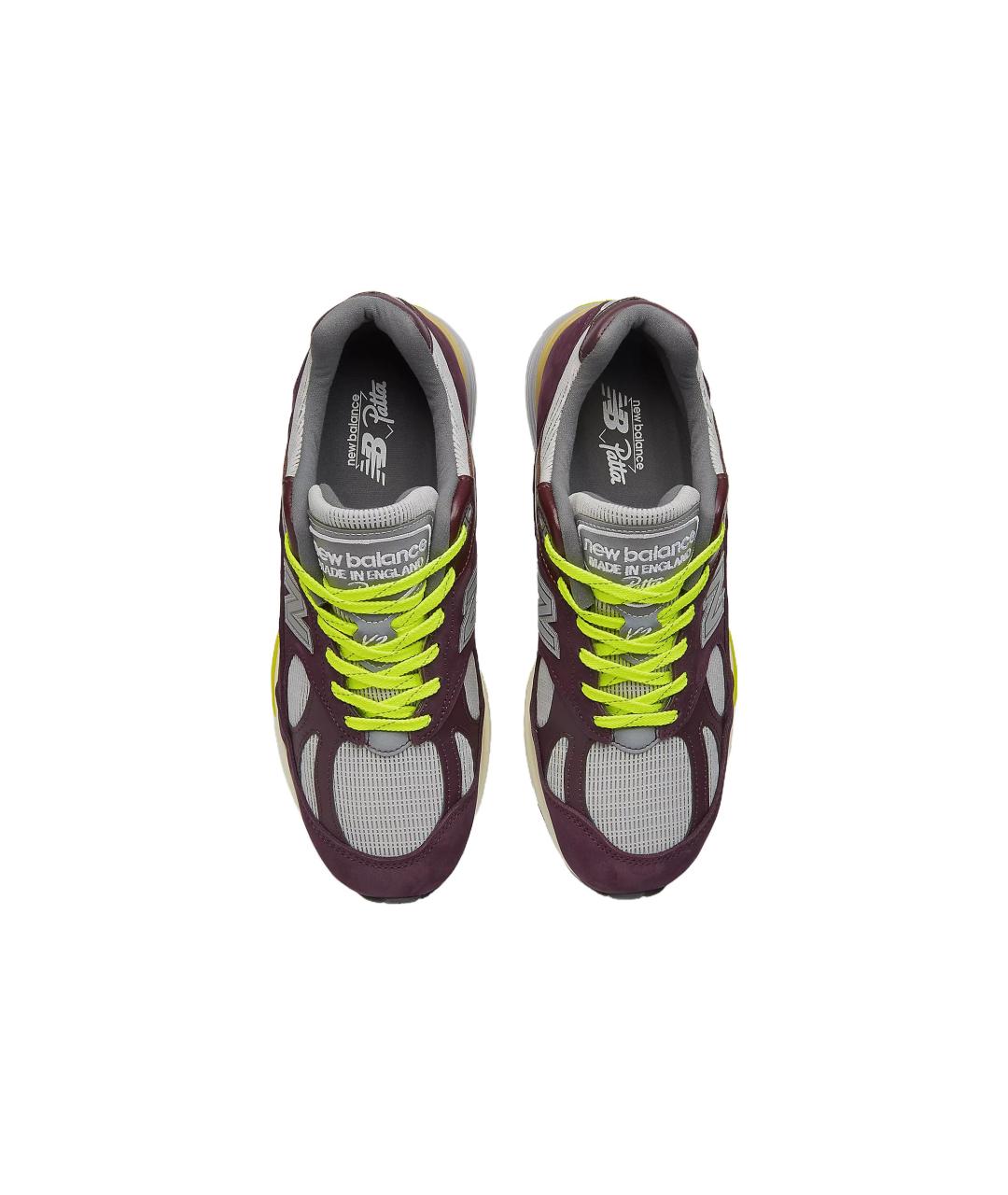 NEW BALANCE Бордовые кроссовки, фото 4