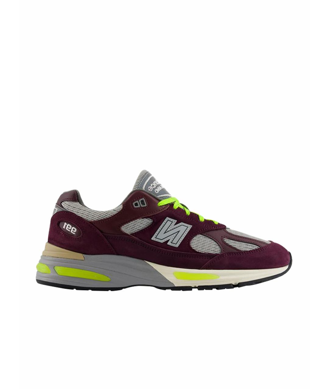 NEW BALANCE Бордовые кроссовки, фото 1