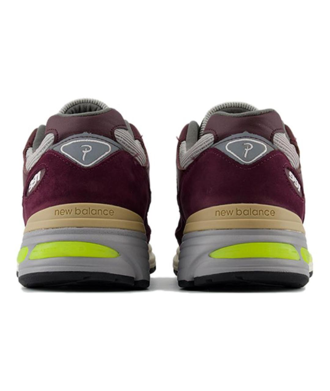 NEW BALANCE Бордовые кроссовки, фото 5