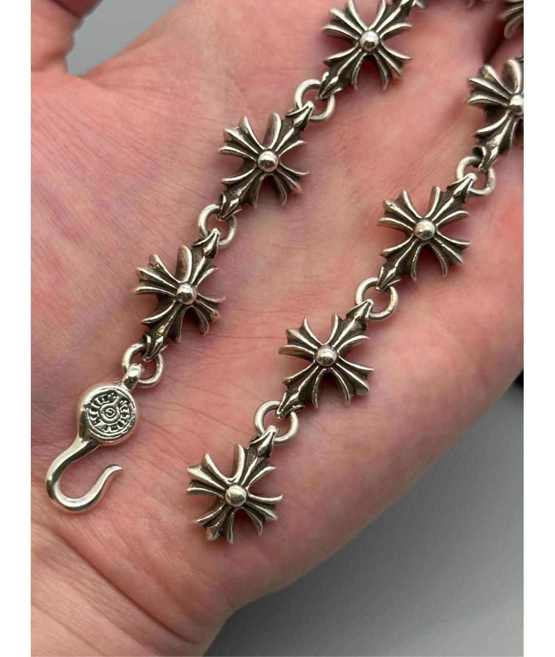 CHROME HEARTS Серебрянный серебряный браслет, фото 4