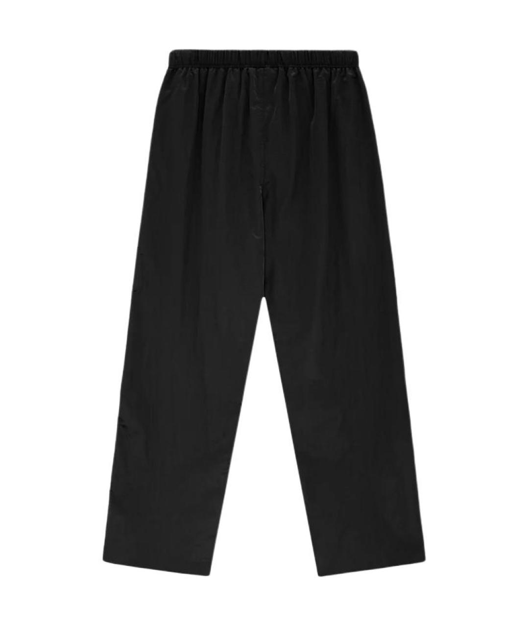 FEAR OF GOD ESSENTIALS Черные хлопковые прямые брюки, фото 2