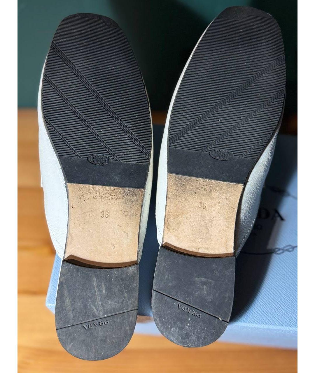 PRADA Кожаные мюли, фото 3