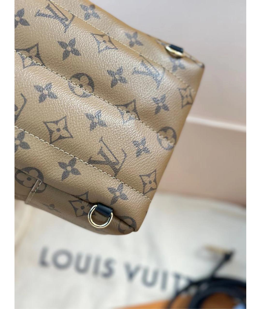 LOUIS VUITTON Коричневый рюкзак, фото 6