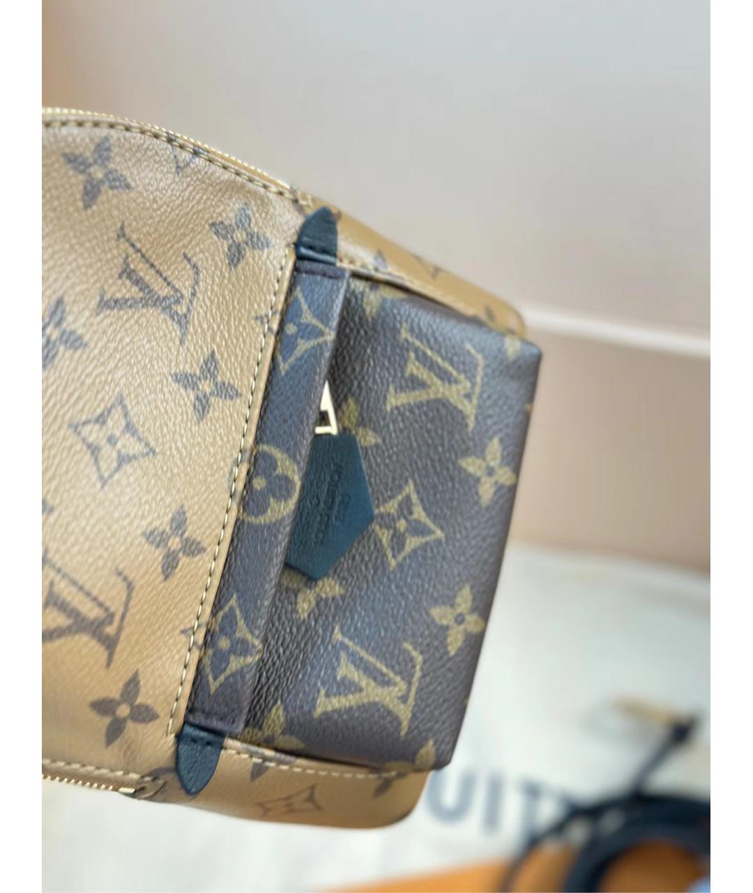LOUIS VUITTON Коричневый рюкзак, фото 4