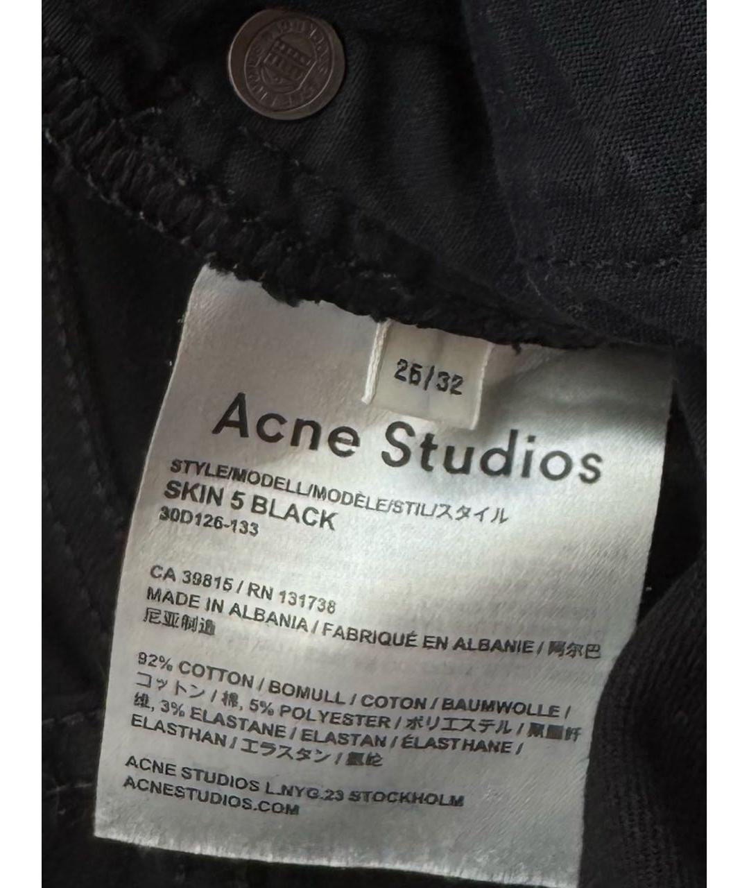 ACNE STUDIOS Джинсы слим, фото 4