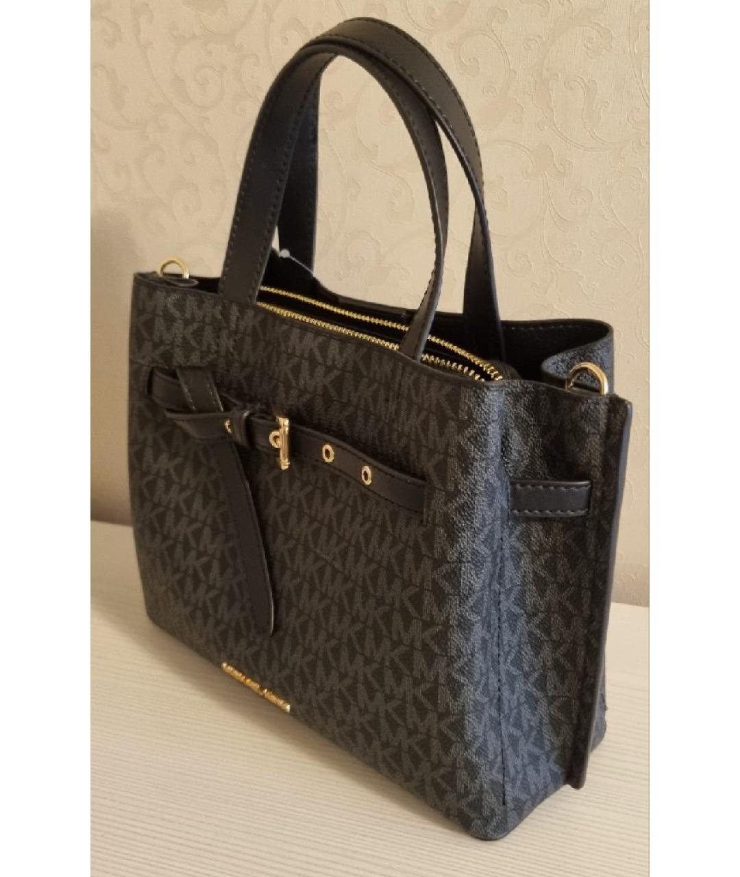 MICHAEL KORS Черная сумка с короткими ручками, фото 2