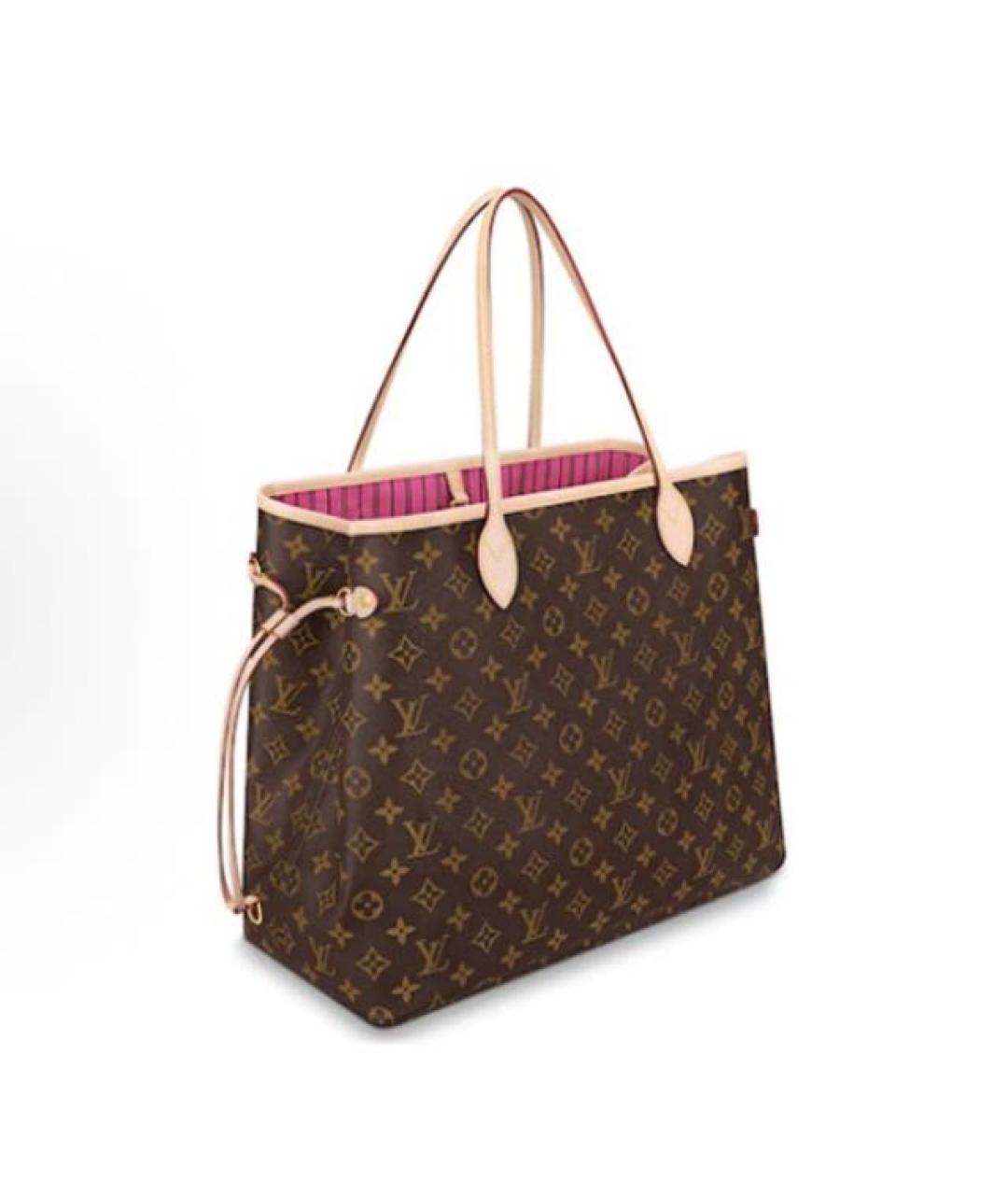 LOUIS VUITTON Коричневая сумка тоут, фото 4