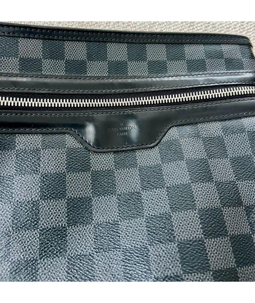 LOUIS VUITTON Черная сумка на плечо, фото 4