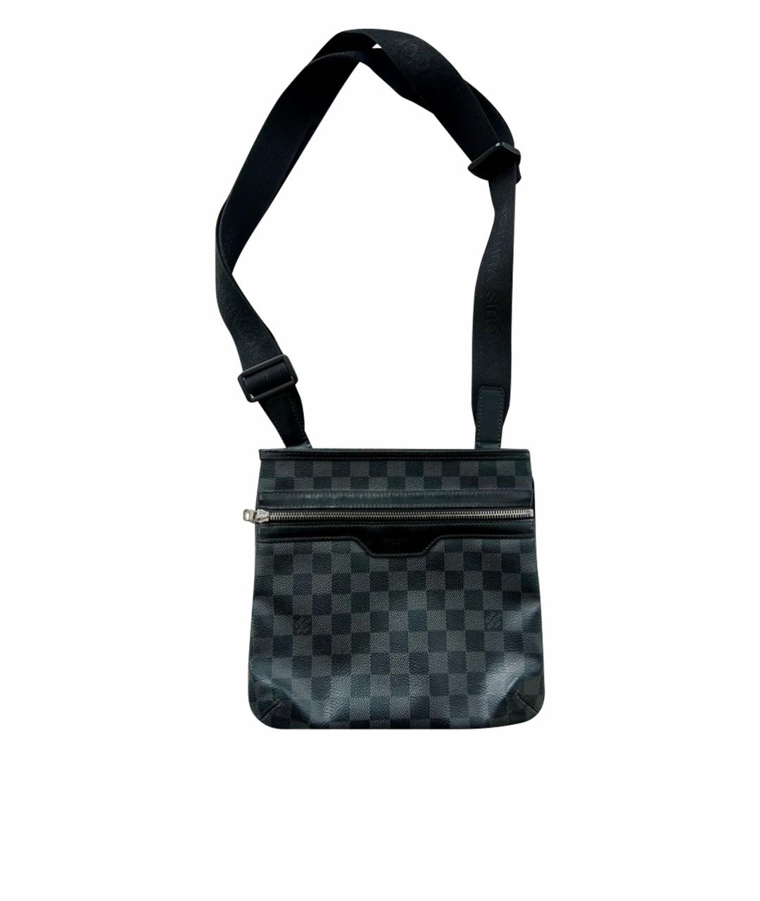 LOUIS VUITTON Черная сумка на плечо, фото 1