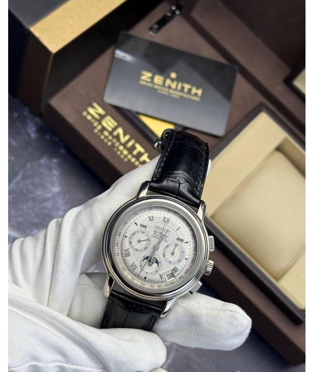ZENITH Часы из белого золота, фото 5