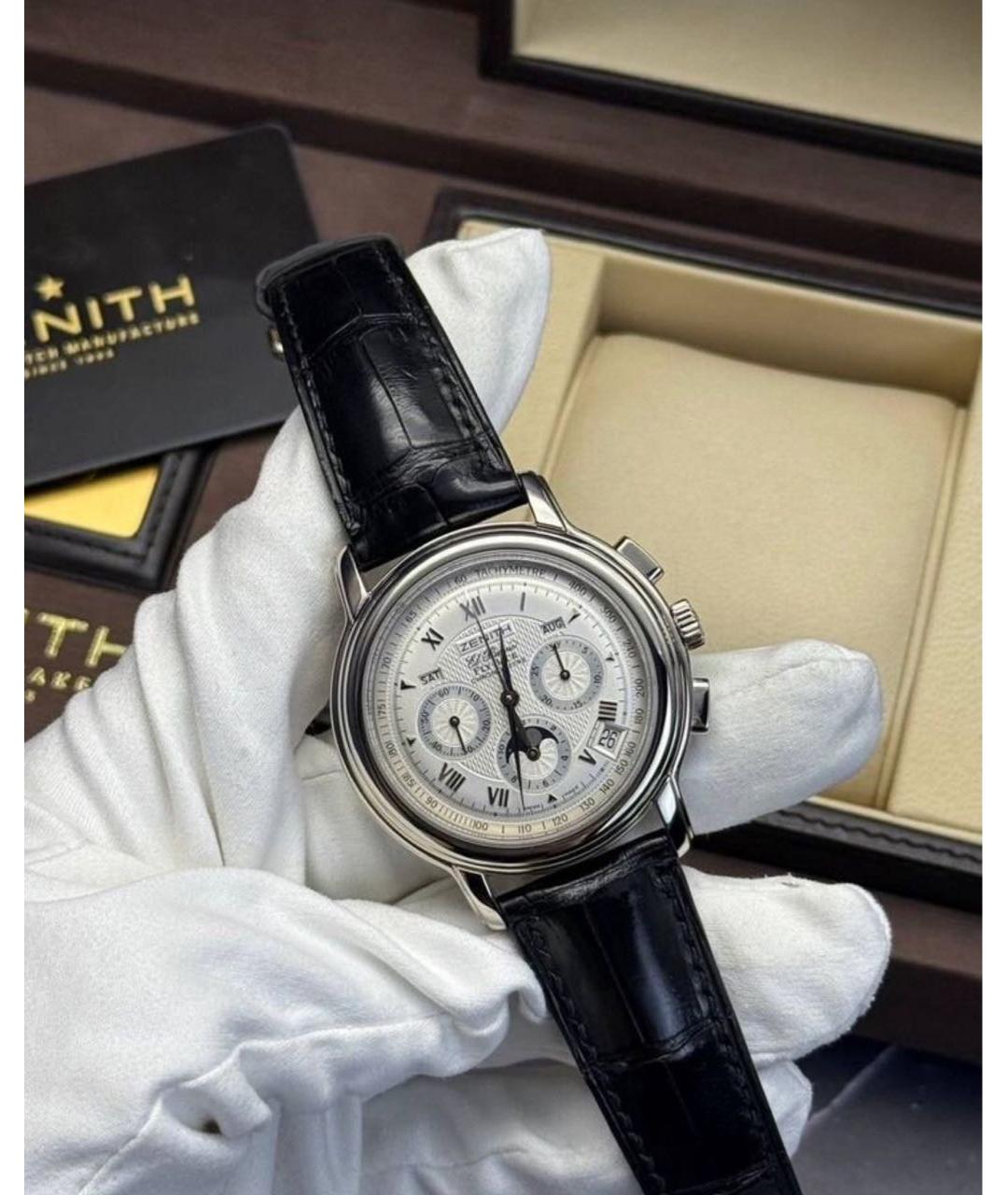 ZENITH Часы из белого золота, фото 4