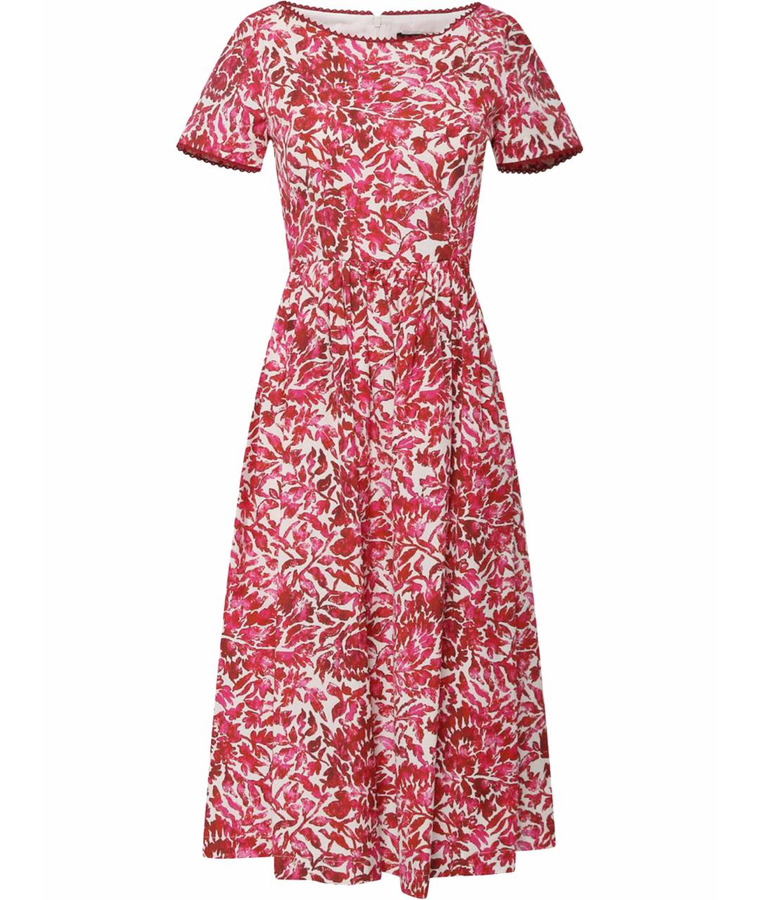 WEEKEND MAX MARA Розовое хлопковое повседневное платье, фото 1