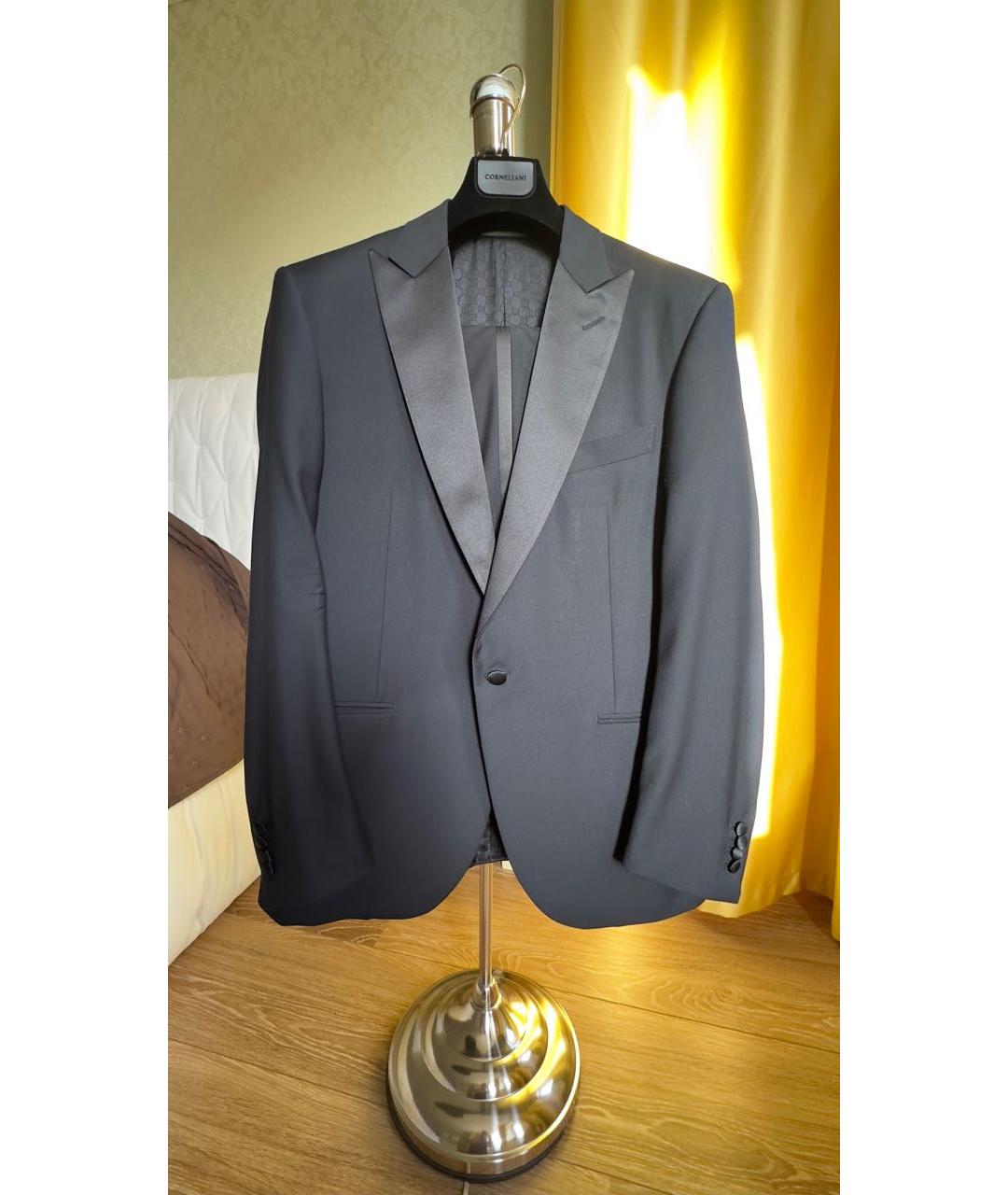 CORNELIANI Черный вечерний костюм, фото 8