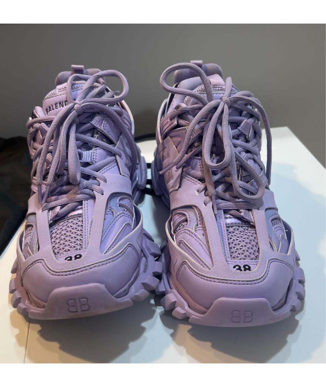 BALENCIAGA Фиолетовые кроссовки, фото 2