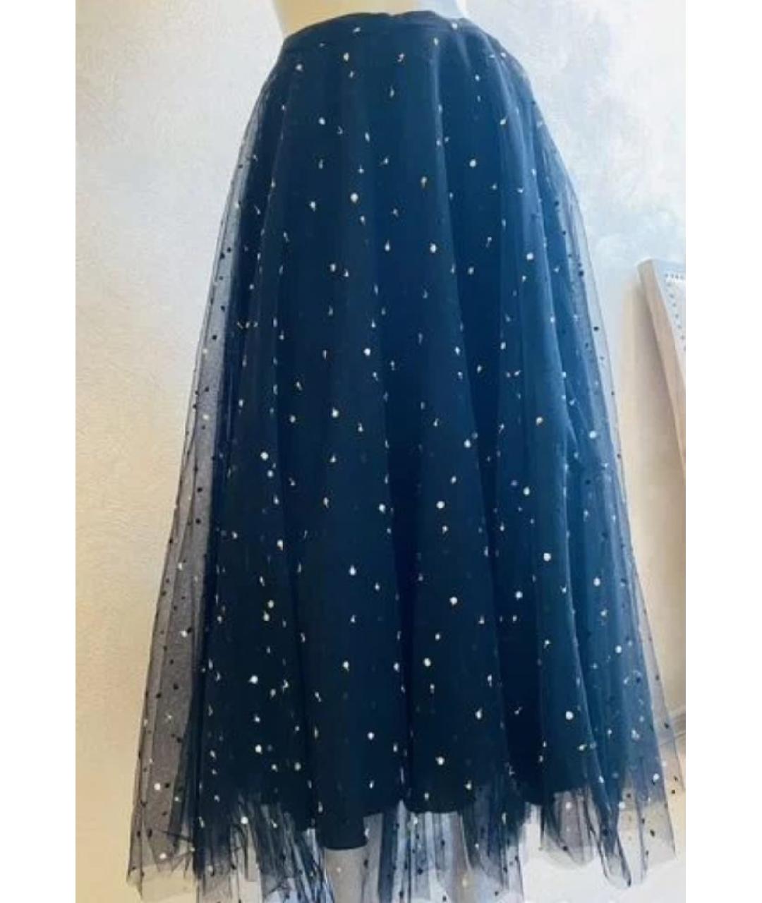 CHRISTIAN DIOR Черная юбка макси, фото 7