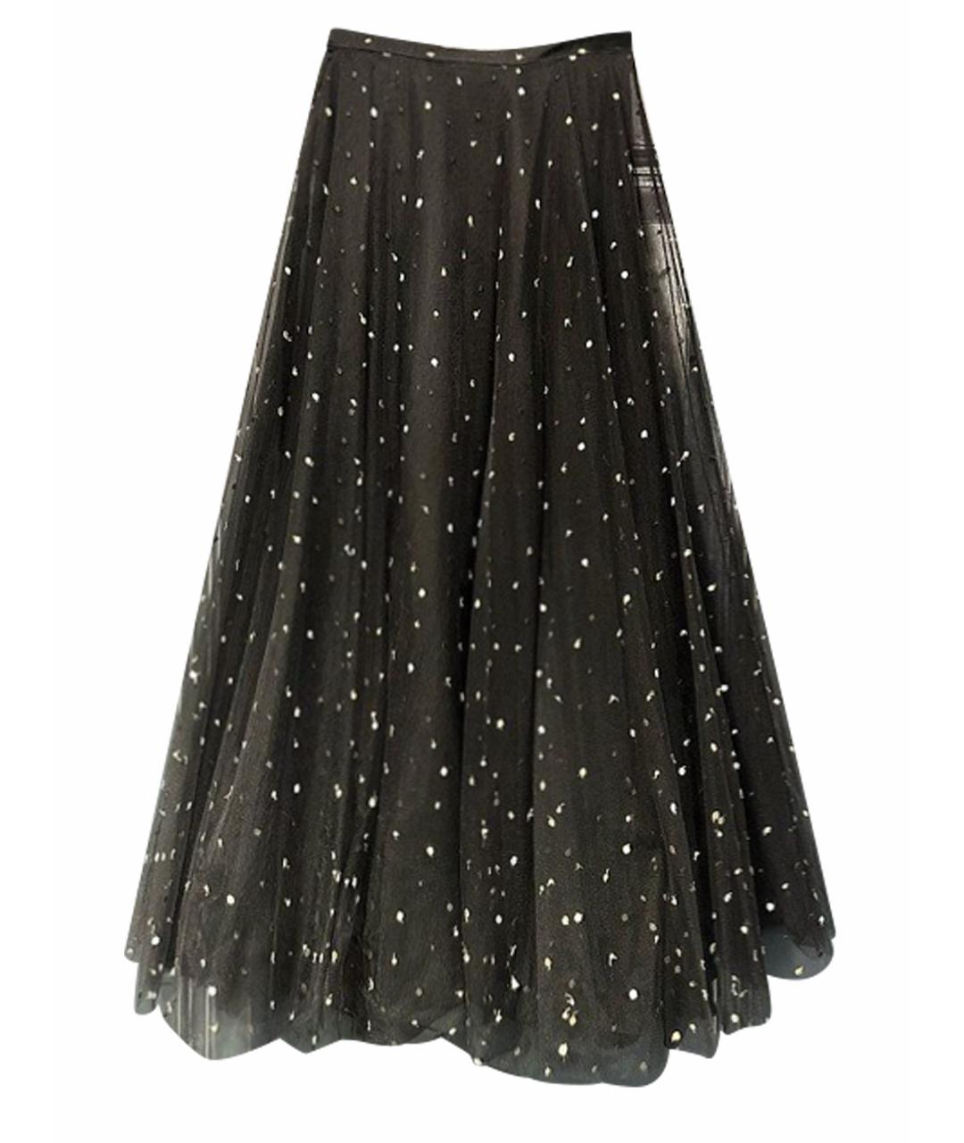 CHRISTIAN DIOR Черная юбка макси, фото 1