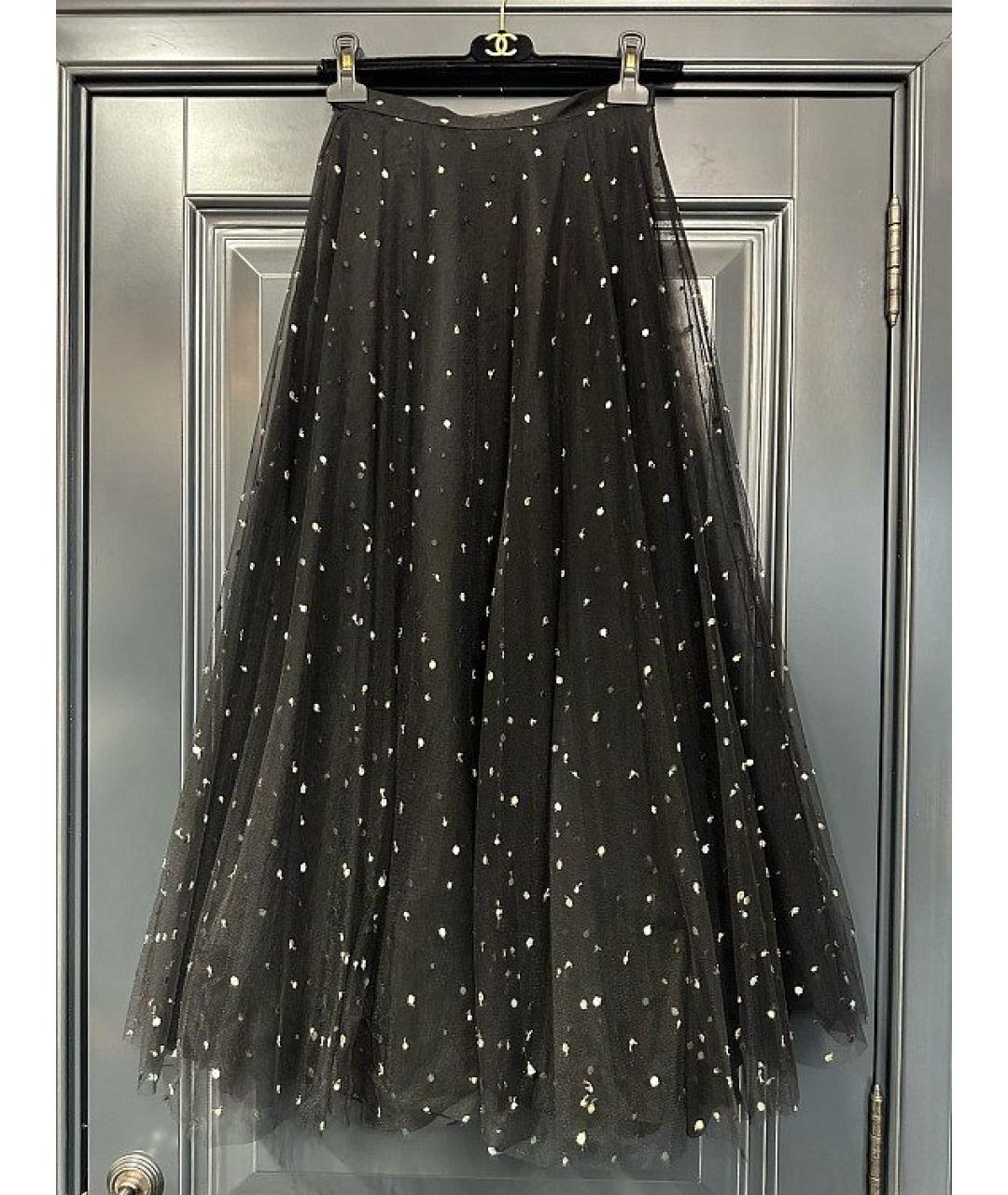 CHRISTIAN DIOR Черная юбка макси, фото 10