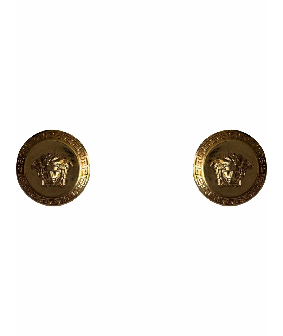 VERSACE Золотые серьги, фото 1