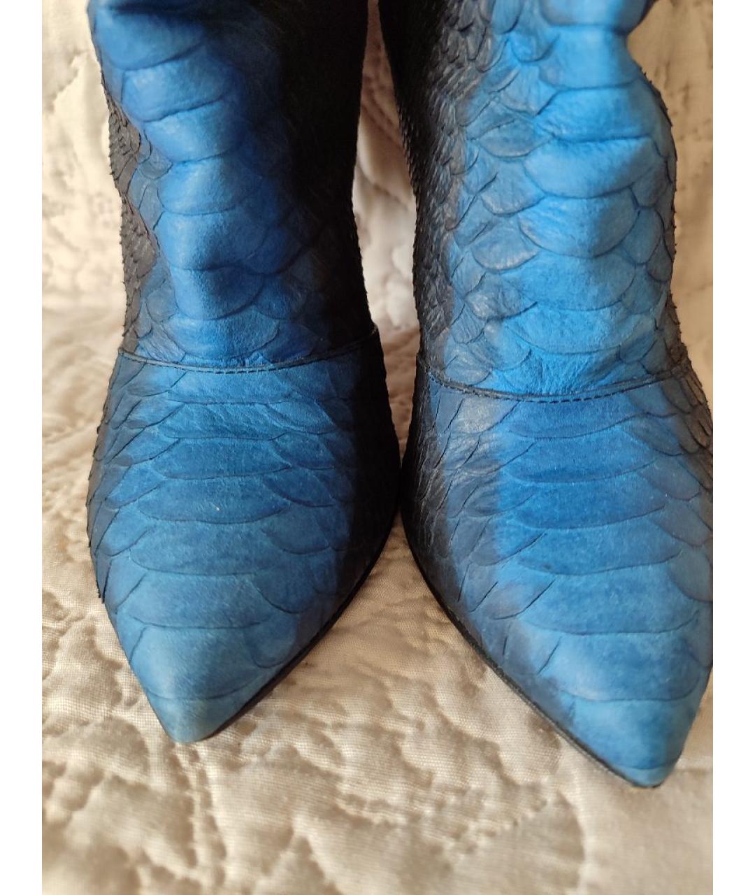 GIUSEPPE ZANOTTI DESIGN Черные кожаные ботильоны, фото 7