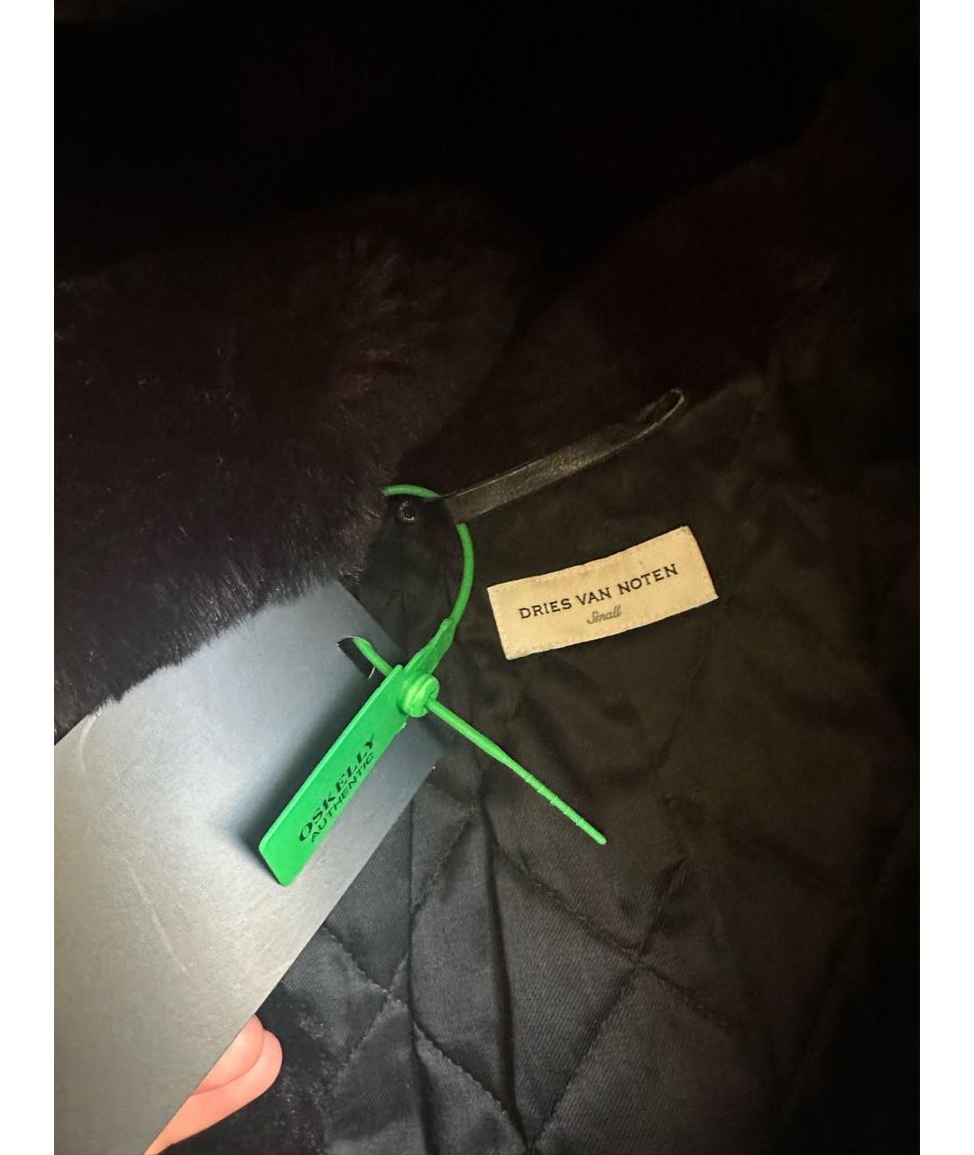 DRIES VAN NOTEN Черная парка, фото 3