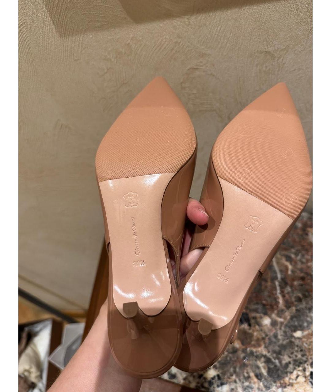 GIANVITO ROSSI Туфли из лакированной кожи, фото 4