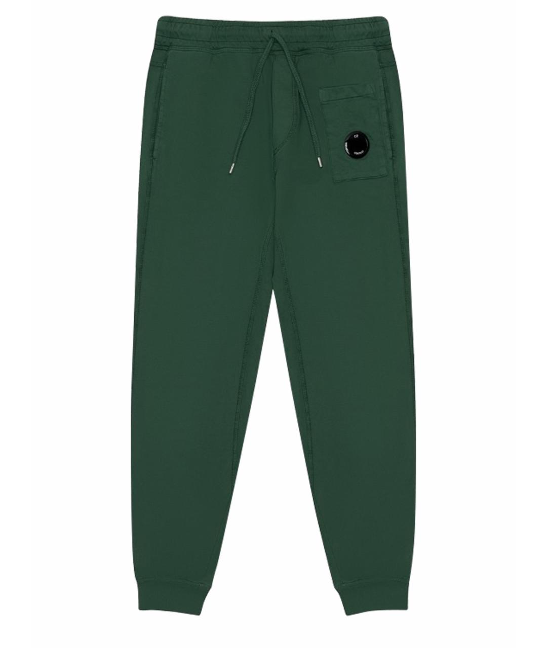 CP COMPANY Зеленые хлопковые повседневные брюки, фото 1