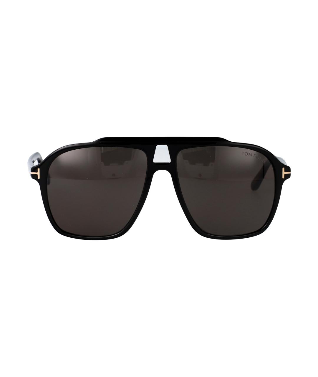TOM FORD Черные солнцезащитные очки, фото 1