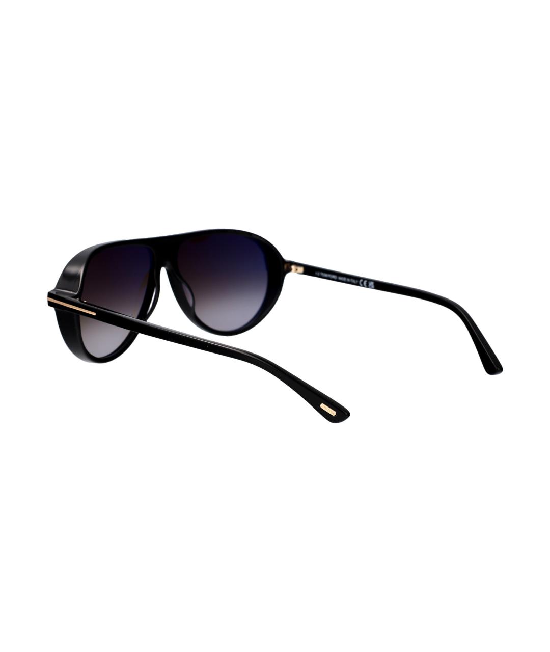 TOM FORD Черные солнцезащитные очки, фото 4