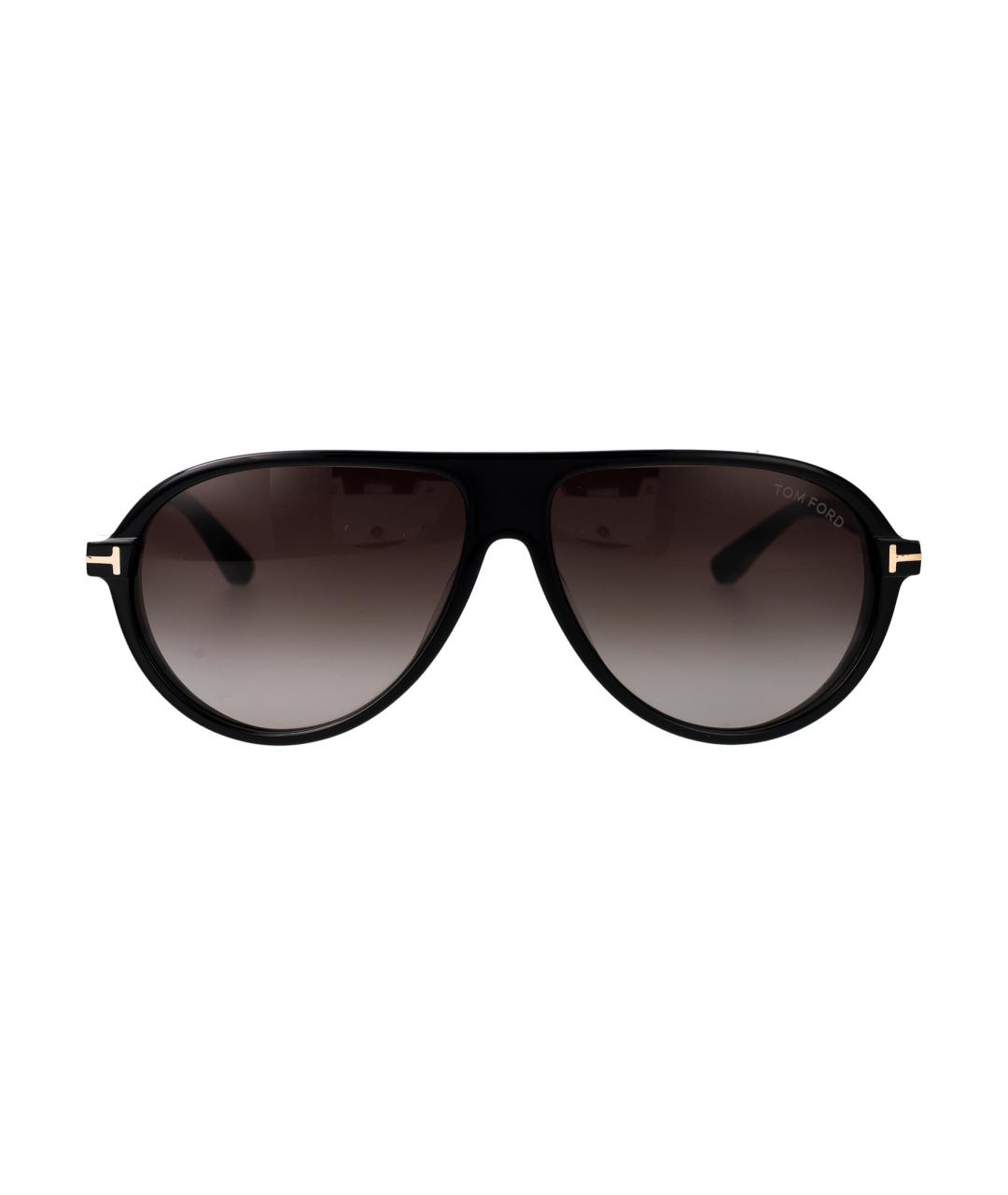 TOM FORD Черные солнцезащитные очки, фото 1