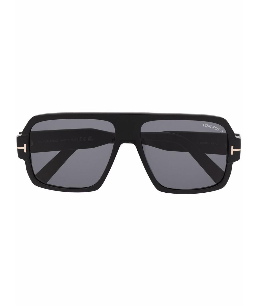 TOM FORD Черные солнцезащитные очки, фото 1