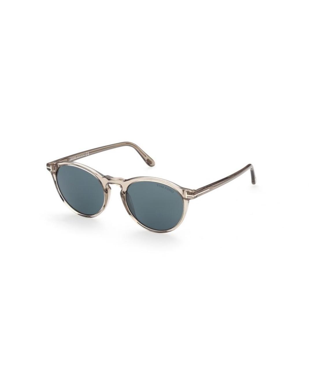 TOM FORD Бежевые солнцезащитные очки, фото 1