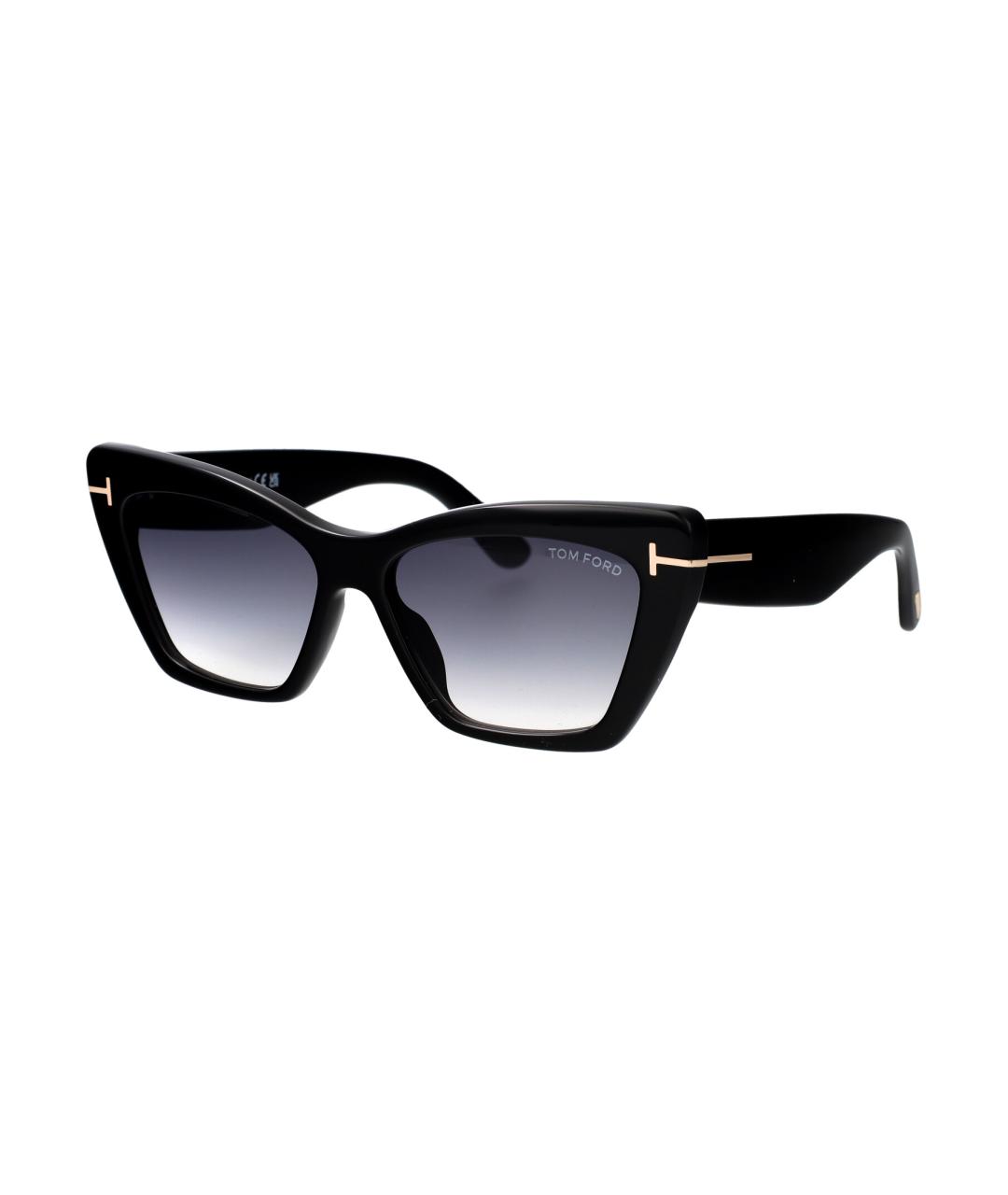 TOM FORD Черные солнцезащитные очки, фото 2