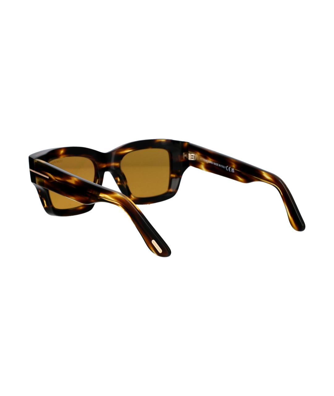 TOM FORD Коричневые солнцезащитные очки, фото 4