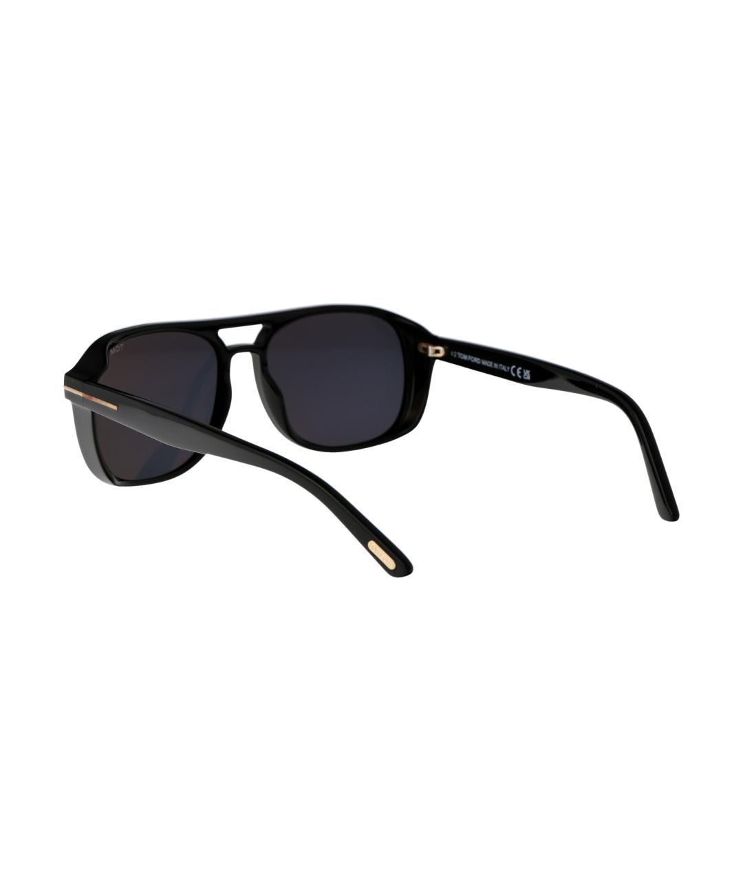 TOM FORD Черные солнцезащитные очки, фото 4