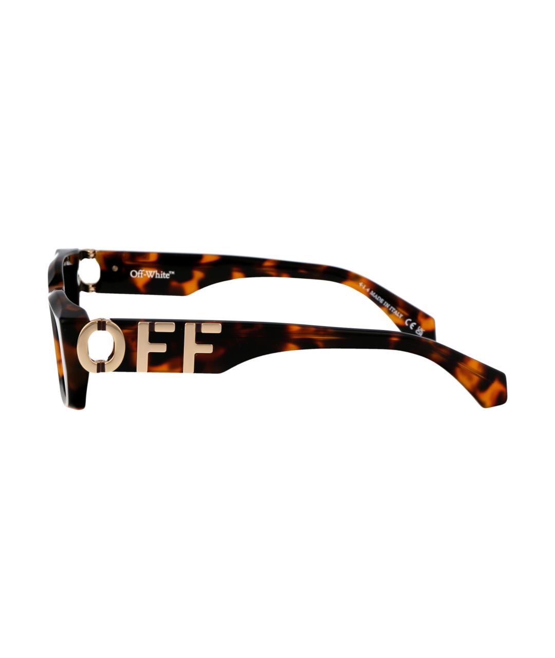 OFF-WHITE Коричневые солнцезащитные очки, фото 3