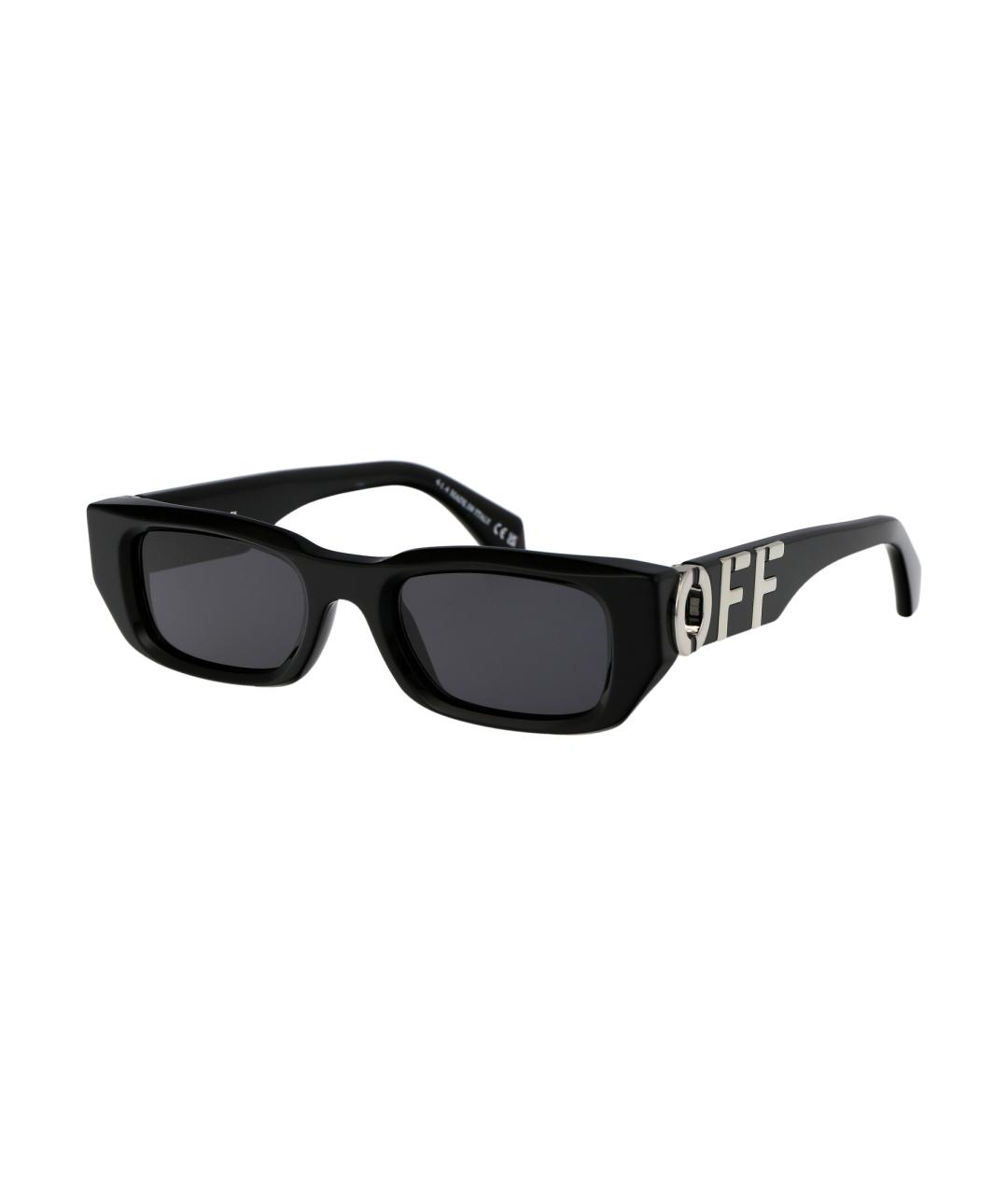 OFF-WHITE Черные солнцезащитные очки, фото 2