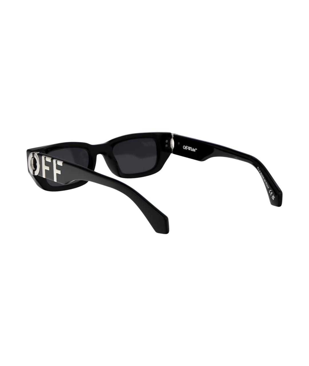 OFF-WHITE Черные солнцезащитные очки, фото 4